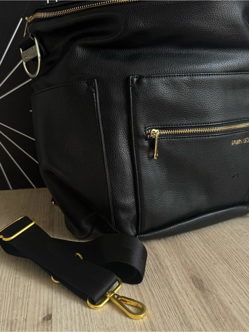 Fawn Design - The Original Diaper Bag - Black